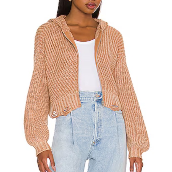 Lovers + Friends Sweaters - Worn Once! LOVERS + FRIENDS ‘Distressed Knit’ Sweater